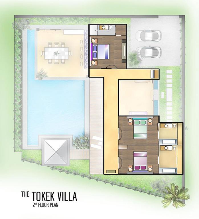 The Bale Tokek Villa Kuta  Exterior photo